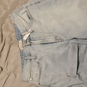 Madewell curvy perfect vintage Jean in acid wash